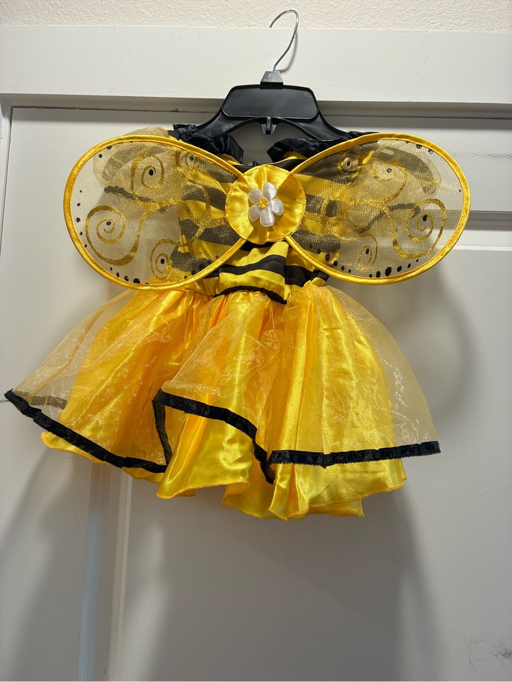 Disney Yellow and Black Bee Costume Dress with Wing Accents - Picture 2 of 3